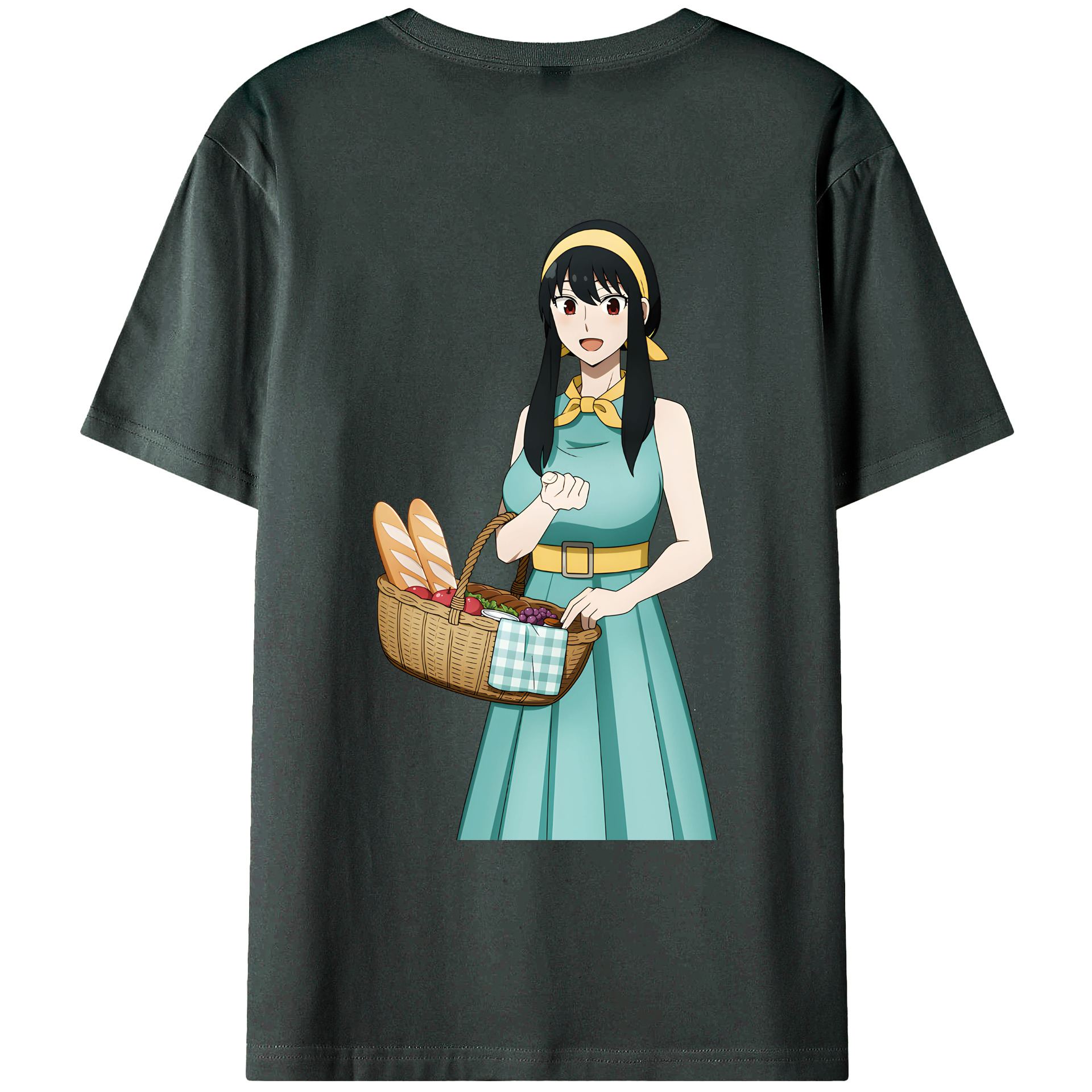 （画像用） SPY×FAMILY间谍家家酒 綿100％ メンズ半袖Tシャツ（バックプリント） 通気性